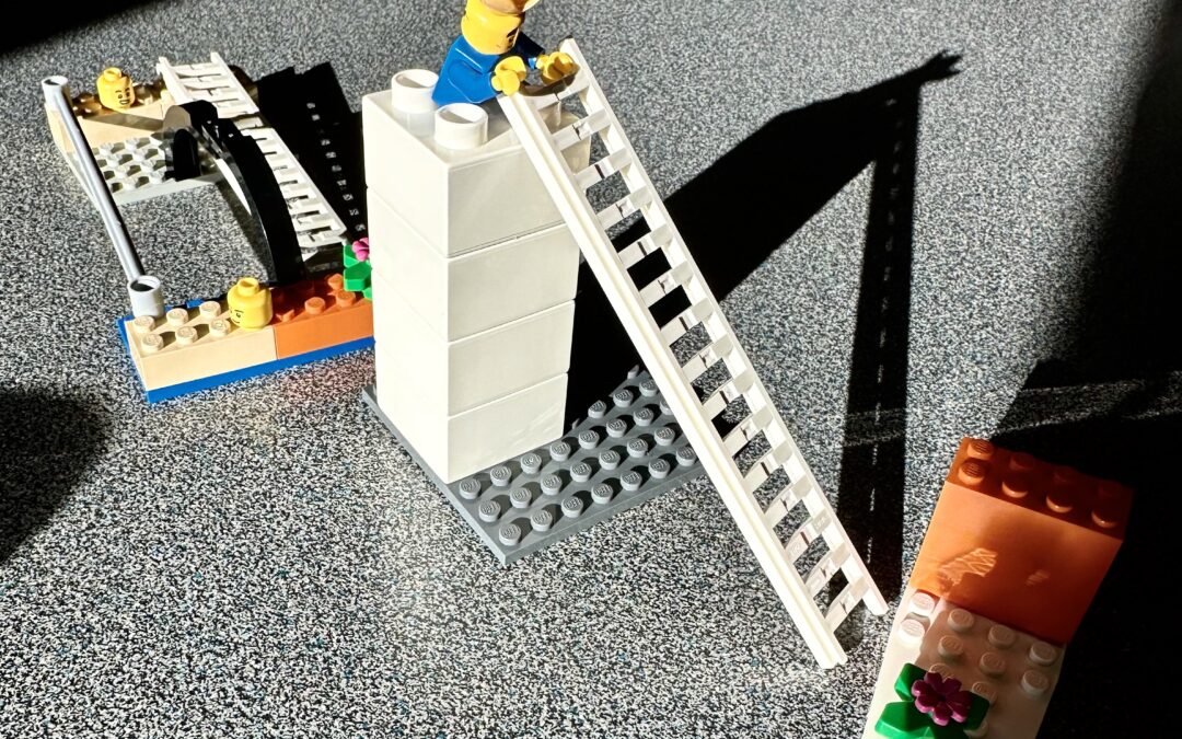 LEGO® Serious Play® model symbolizing growth and perspective.