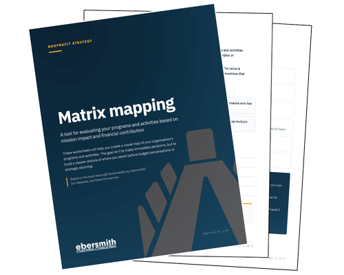 Thumbnail image of the matrix mapping worksheets